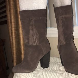 Chocolate brown boots